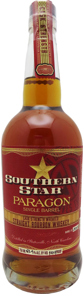 Southern Star Paragon Single Barrel Cask Strength Wheated Straight Bourbon Whiskey 750ml-0