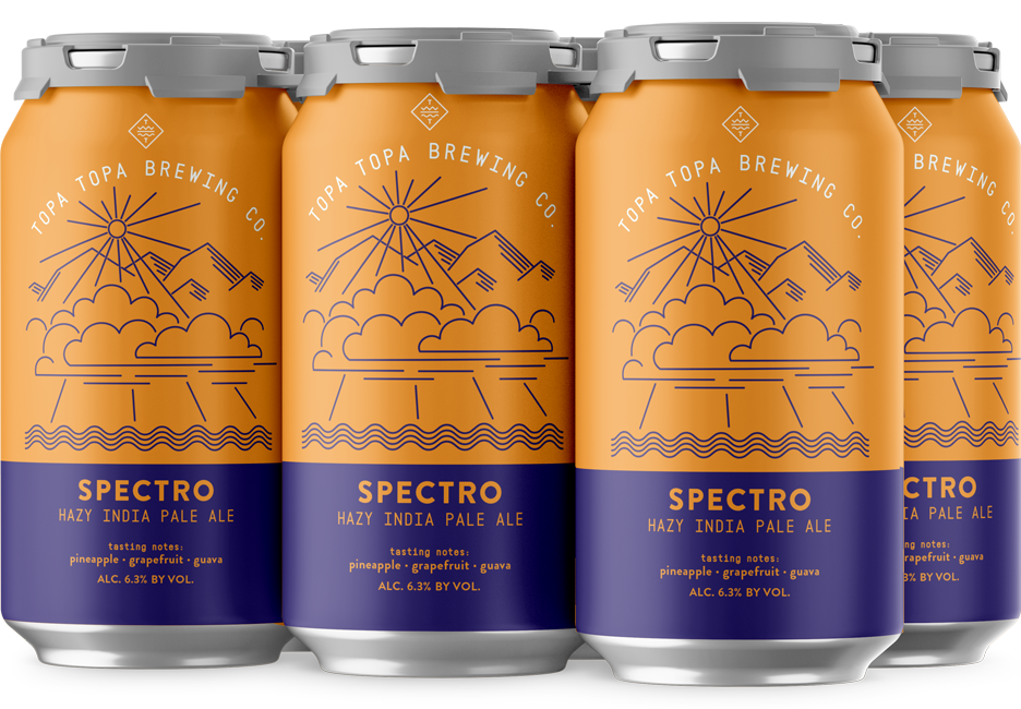 Topa Topa Spectro Hazy IPA 6pk Cans-0