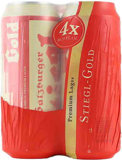 Stiegl Golden Premium 500ml 4pk Cans Featured Image