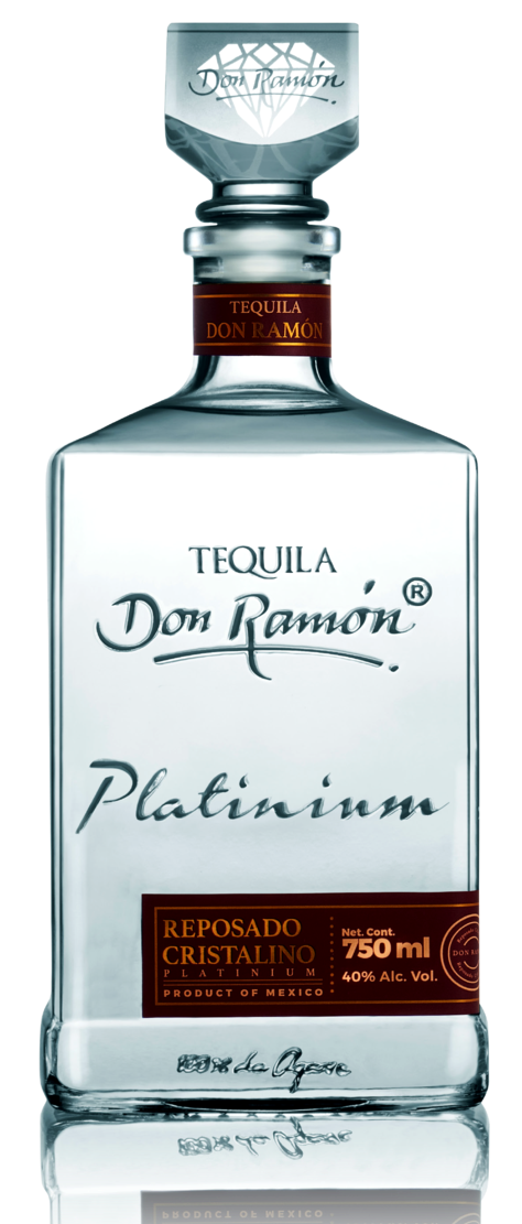 Don Ramon Tequila Platinum Edition Reposado Cristalino 750ml