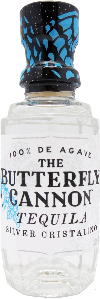 The Butterfly Cannon Tequila Silver Cristalino 50ml