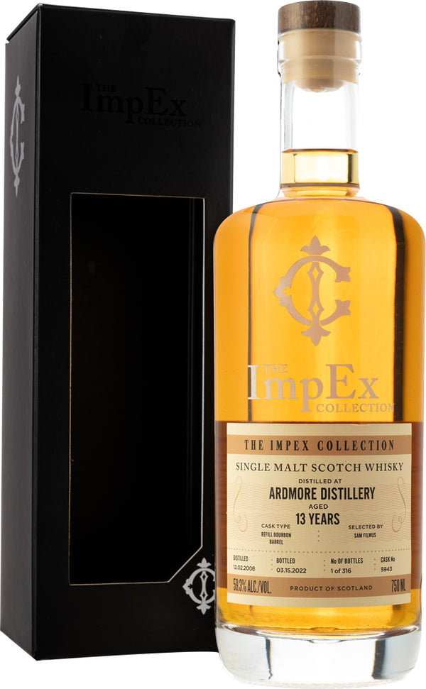 The ImpEx Collection Ardmore Distillery 2008 13 Year Old 750ml