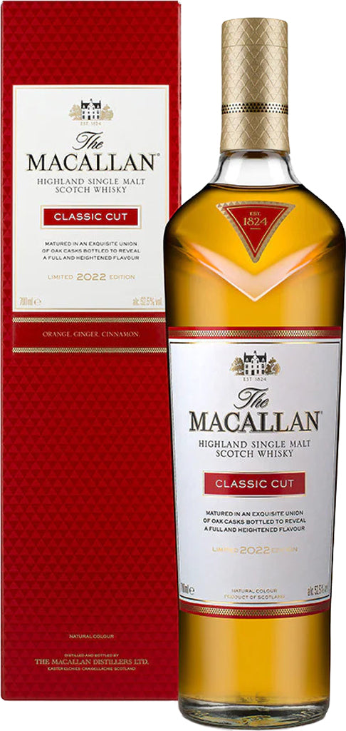 The Macallan Classic Cut 2022 Edition Single Malt Whisky 750ml