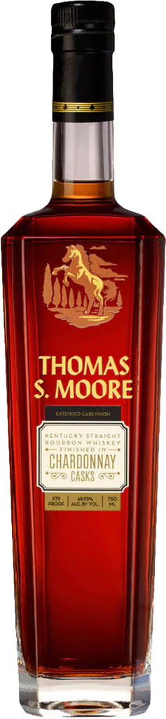 Thomas S. Moore Kentucky Bourbon Chardonnay Cask 750ml-0