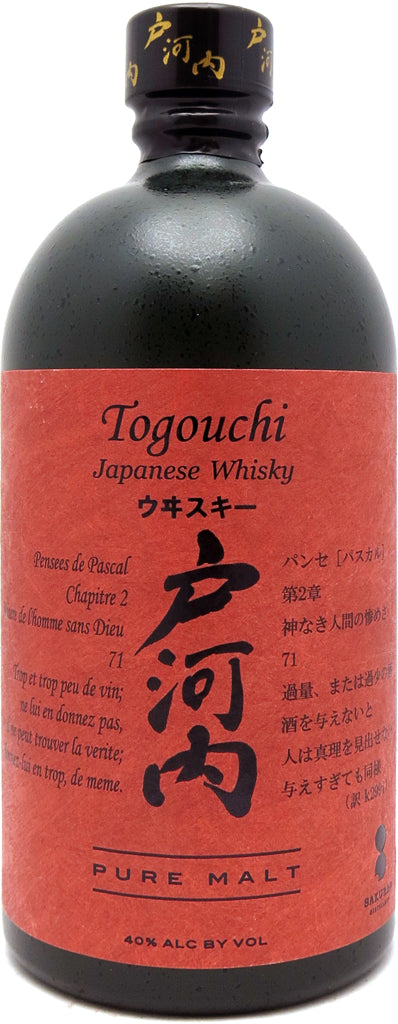 Togouchi Pure Malt Japanese Whisky Malt 750ml