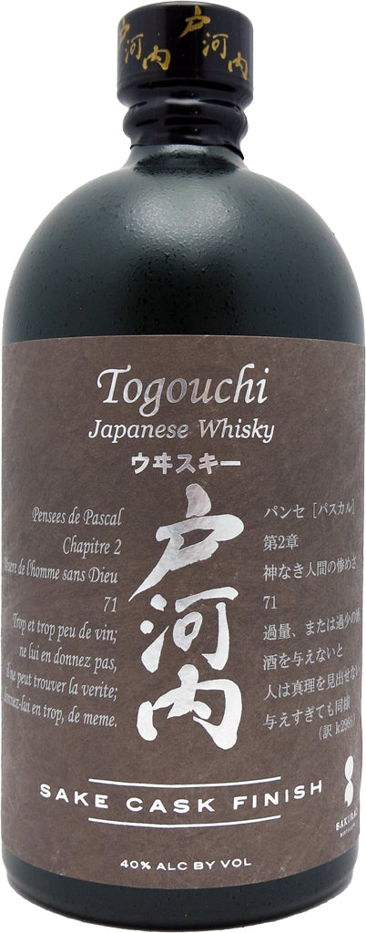 Togouchi Sake Cask Finish Japanese Blended Whisky 750ml