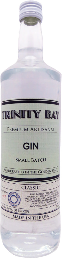 Trinity Bay Artisanal Small Batch Gin 750ml