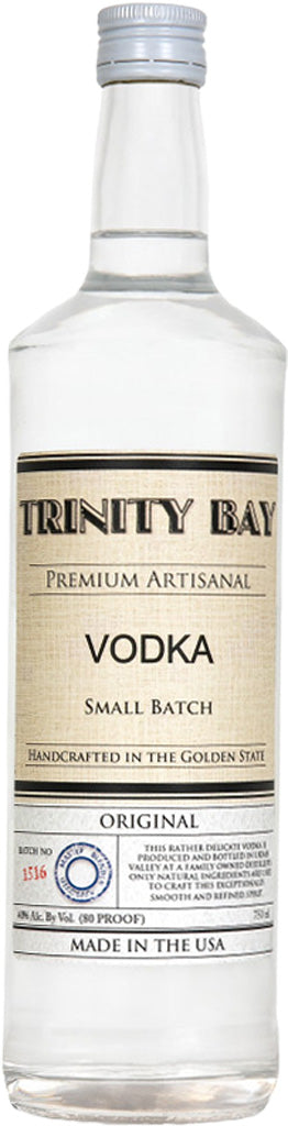 Trinity Bay Artisanal Small Batch Vodka 750ml-0