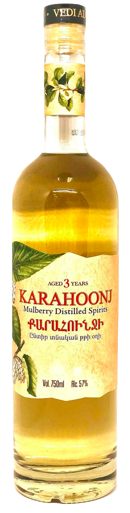 Vedi Alco Karahoonj Armenian Brandy Mulberry Gold 3 Year Old 750ml Featured Image