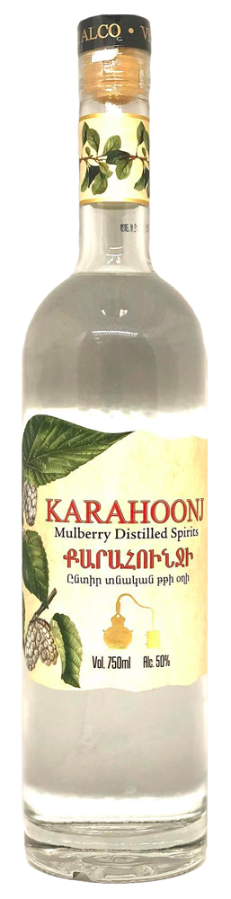 Vedi Alco Karahoonj Armenian Brandy Mulberry Silver 750ml Featured Image