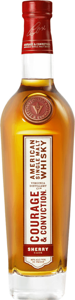 Virginia Distillery Co Courage & Conviction Sherry Cask American Single Malt Whisky 750ml