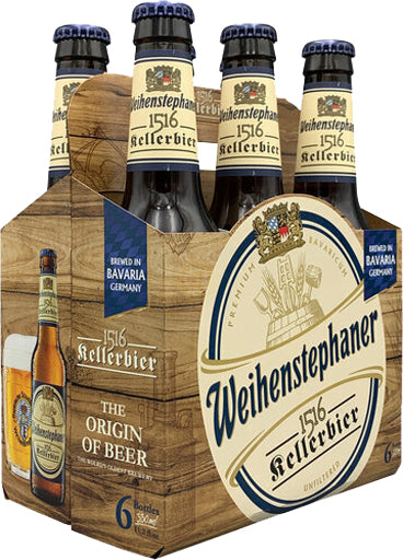 Weihenstephaner Unfiltered Kellerbier 6pk Btls-0