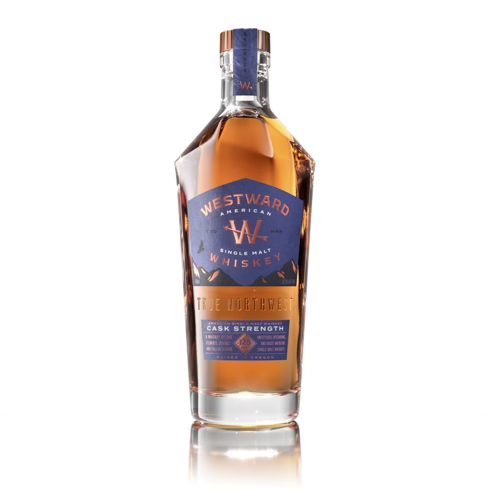 Westward American Single Malt Cask Strength Whiskey 750ml-0
