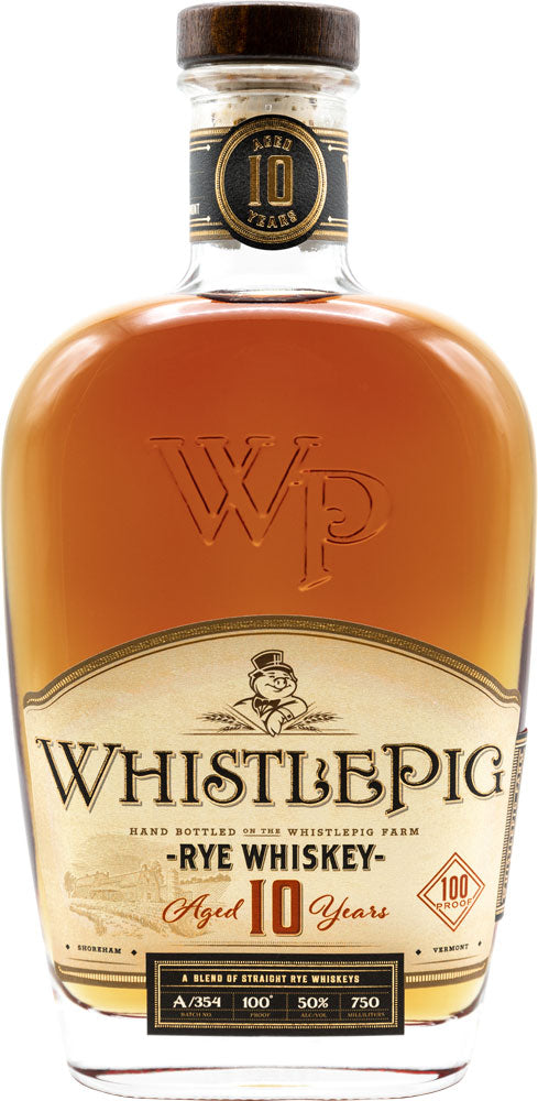 Whistlepig Rye 10 Year 100 Proof 750ml