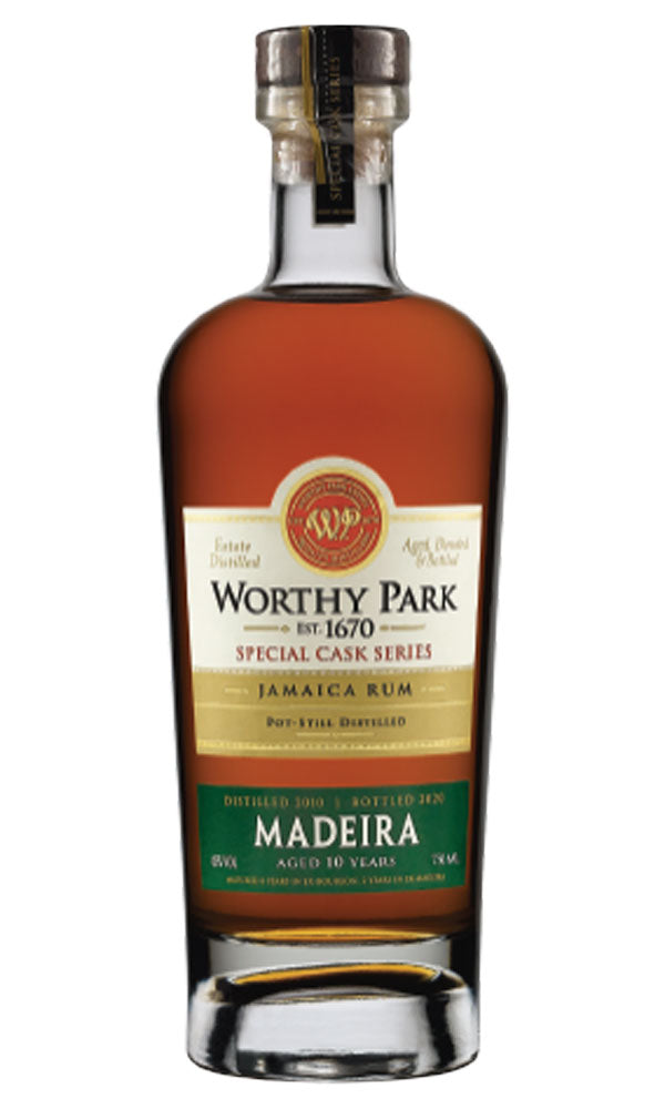 Worthy Park Special Cask Madeira 10 Years Old Jamaican Rum 750ml
