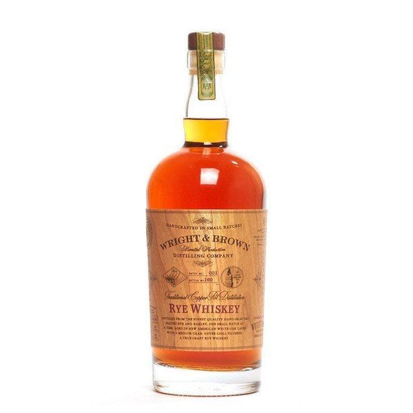 Wright & Brown Rye Whiskey 750ml