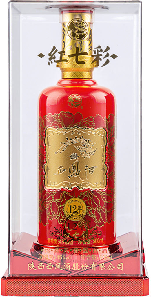 Xi Feng Jiu 12 Year Old Red Bottle 375ml-0