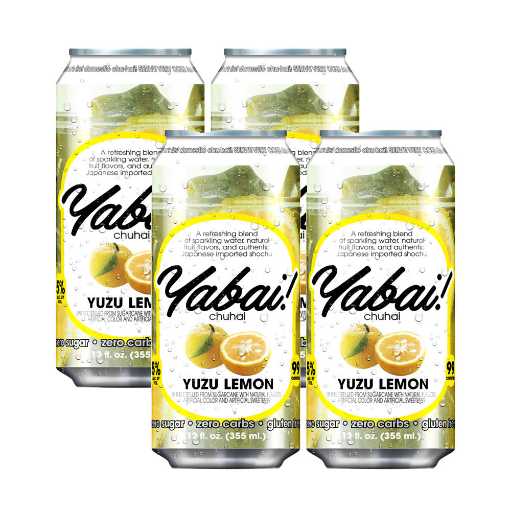 Yabai Chuhai Yuzu Lemon 4pk-0