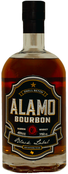 Alamo Small Batch Black Label Bourbon Whiskey 750ml