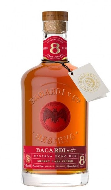 Bacardi Sherry Cask Ocho 8 Year Old Rum 750ml-0