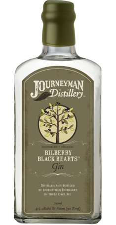 Journeyman Bilberry Black Hearts Gin 750ml