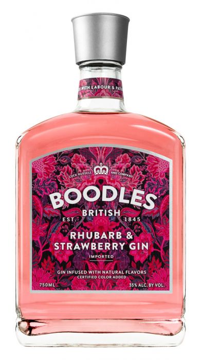 Boodles Strawberry Rhubarb Gin 750ml