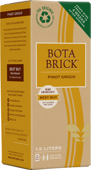 Bota Brick Pinot Grigio Box 1.5L-0