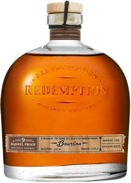 Redemption Barrel Proof Bourbon Whiskey 9 Year Old 750ml