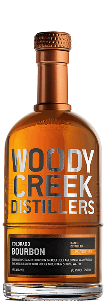 Woody Creek Single Barrel Cask Strength Bourbon Whiskey 750ml
