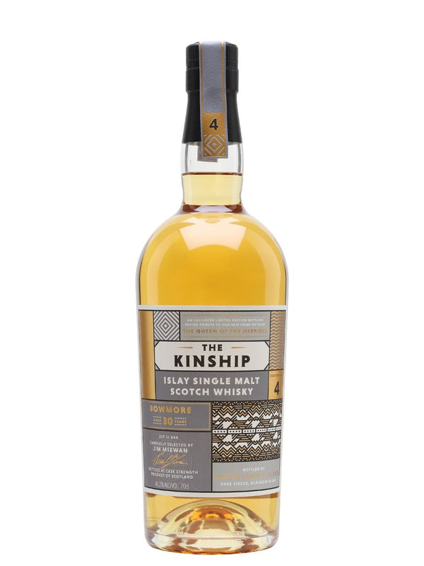 Bowmore 30 Year Old “Kinship 2019 Release” Single Barrel 46.2% Cask Strength Single Malt Whisky 1989 700ml