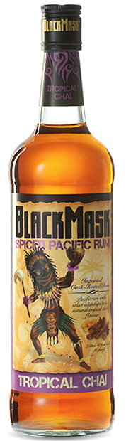 Black Mask Tropical Chai Flavored Rum 750ml