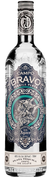 Campo Bravo Tequila Plata 750ml-0