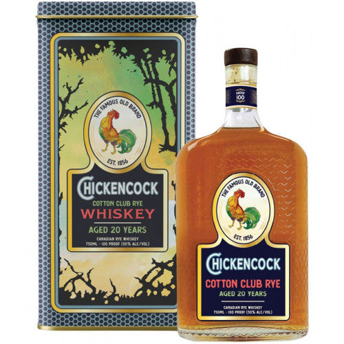 Chicken Cock Cotton Club 20 Year Old Canadian Rye Whiskey 750ml-0