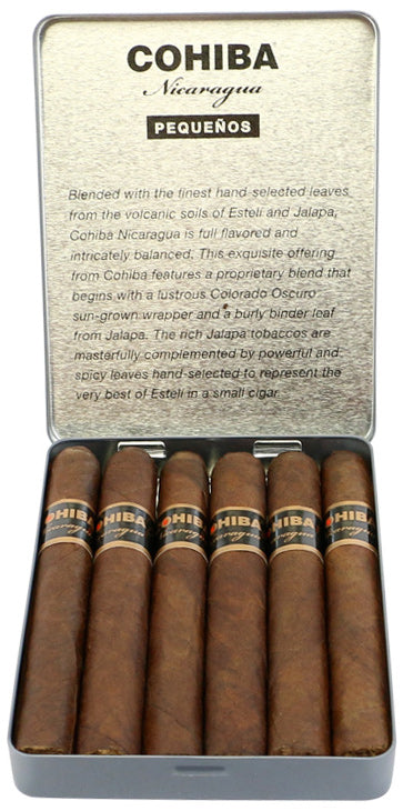 Cohiba Nicaragua Pequenos 6Pk Featured Image