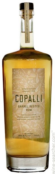 Copalli Barrel Rested Rum 88 Proof 750ml