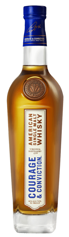 Virginia Distillery Co Courage & Conviction American Single Malt Whisky 750ml-0