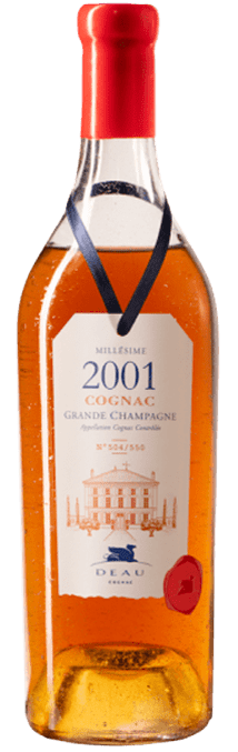 Deau Cognac Millesime 2001 750ml-0