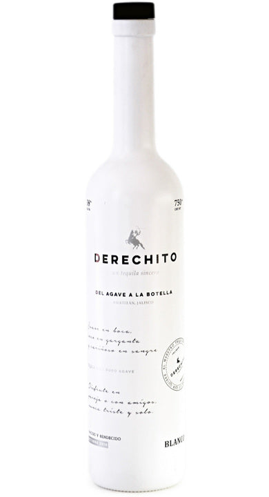 Derechito Tequila Blanco 750ml-0