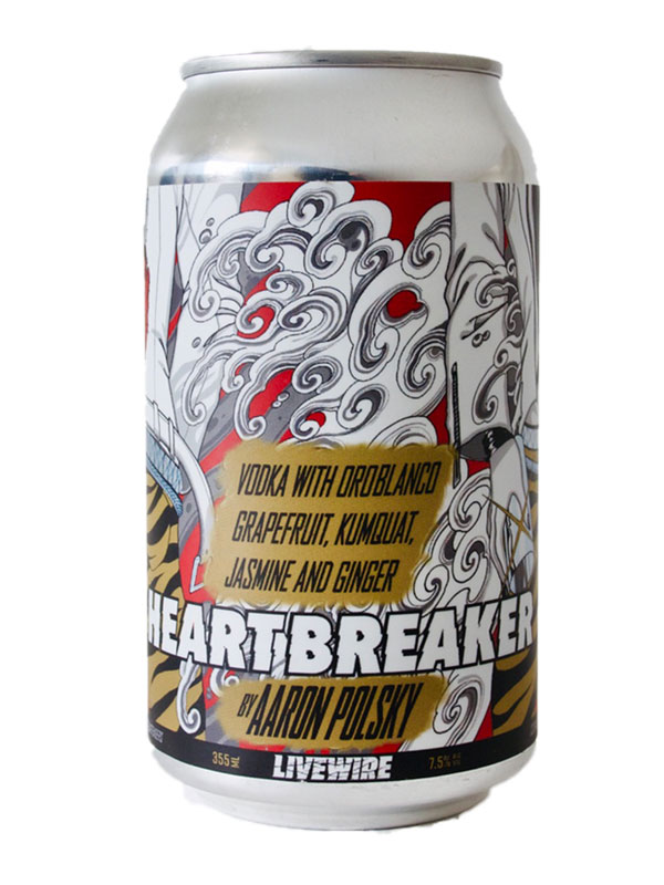 Livewire Heartbreaker Grapefruit Vodka Mule 4pk Cans-0