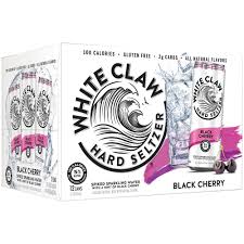 White Claw Black Cherry 12pk Cans-0