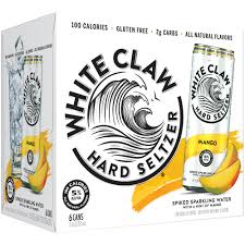 White Claw Hard Mango 6pk Cans