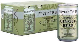Fever-Tree Ginger Beer 8pk 150ml Cans