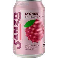 Sanzo Lychee Sparkling Water 12oz Can-0