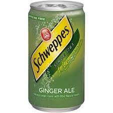 Schweppes Ginger Ale 7.5oz Cans 6pk-0