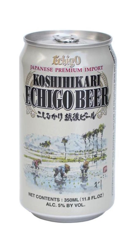 Koshihikari Echigo Beer 11.8oz Can-0