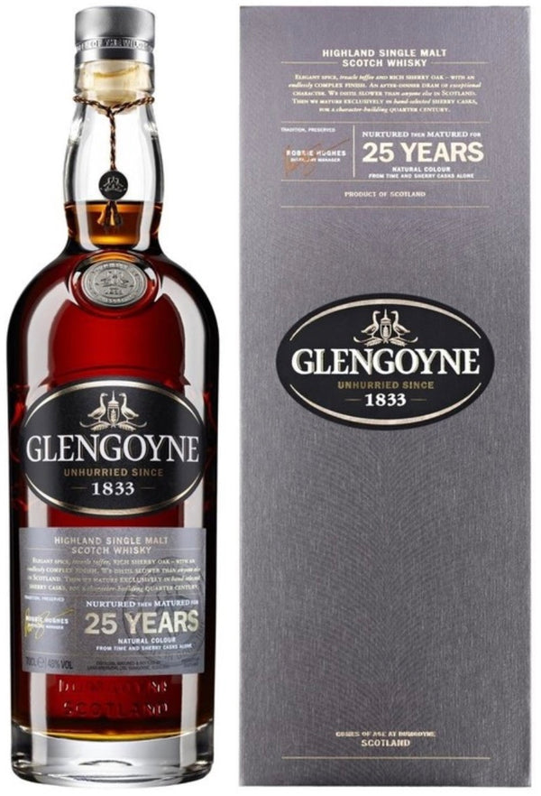 Glengoyne 25 Year Old Single Malt Whisky 750ml