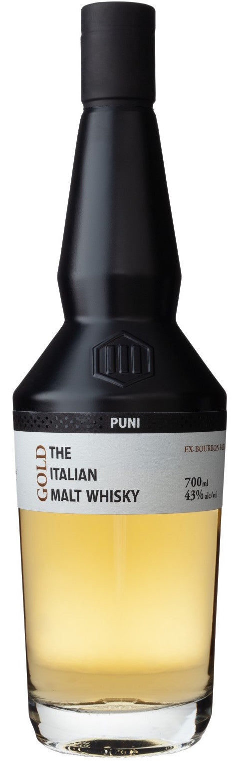 Puni Italian Malt Whiskey Gold Ex-Bourbon Cask 5Yr 750ml