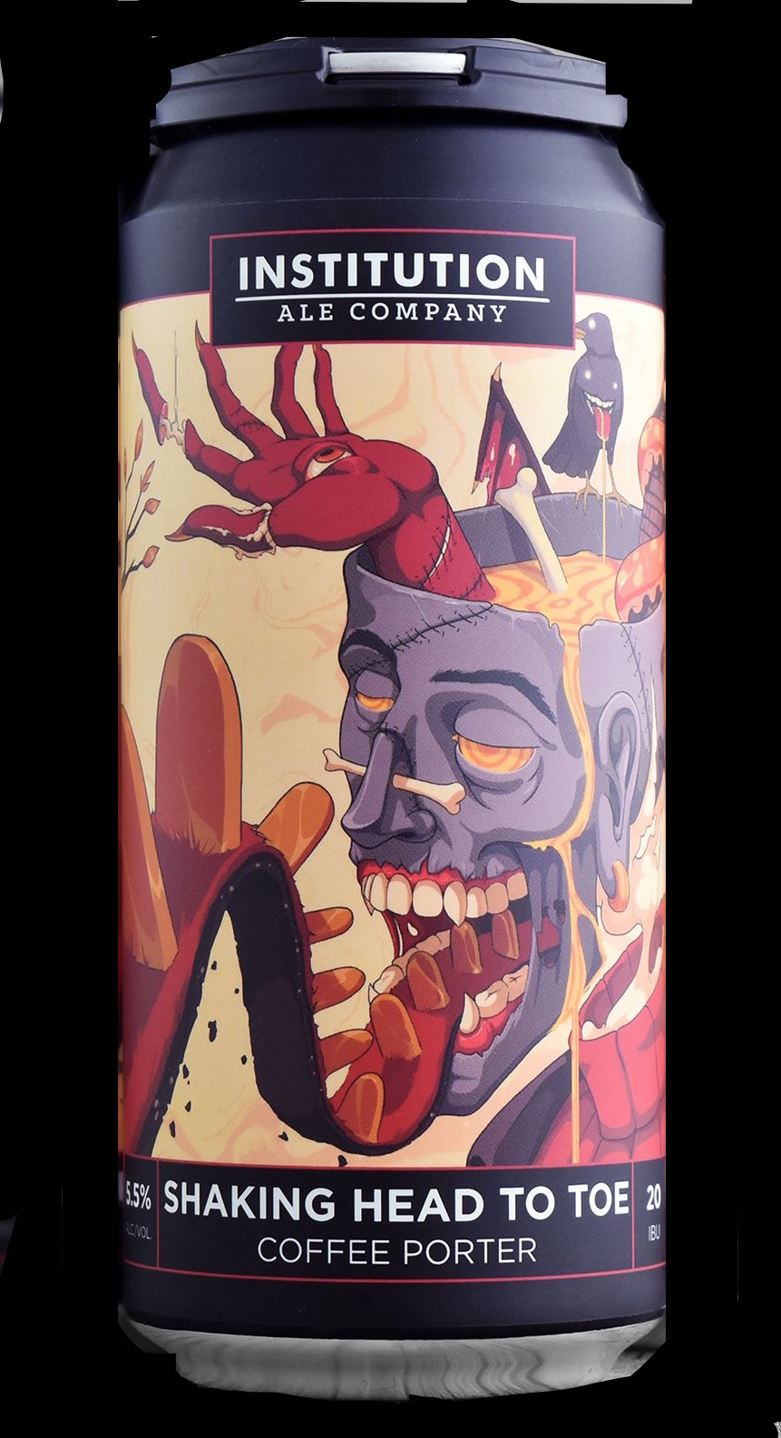 Institution Shaking Head To Toe Coffee Porter 16oz Can-0