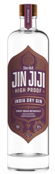 Jin Jiji High Proof India Dry Gin 114 Proof 750ml-0
