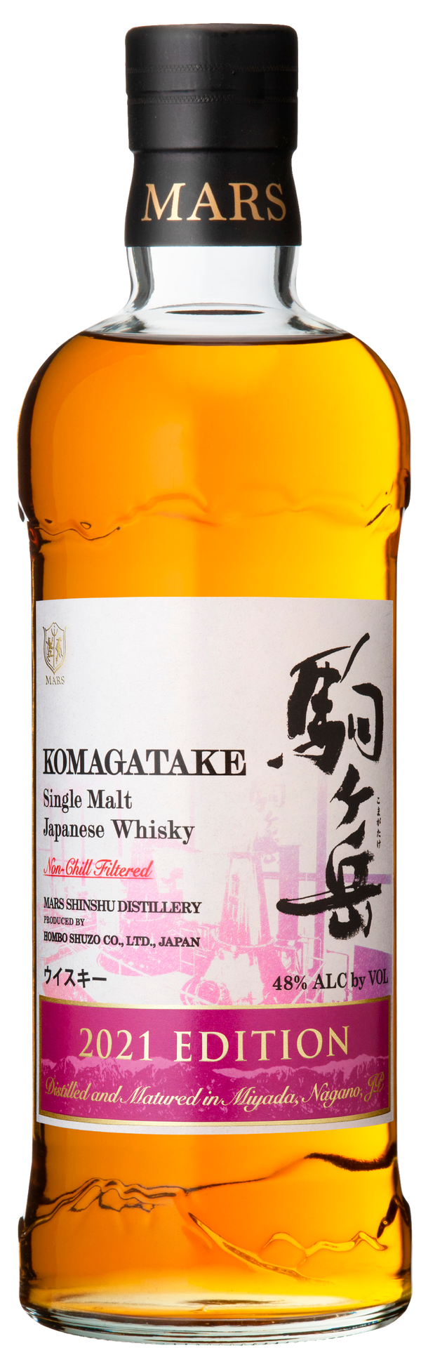 Mars Komagatake Shinshu Distillery 2021 Limited Edition Japanese Single Malt Whisky 700ml